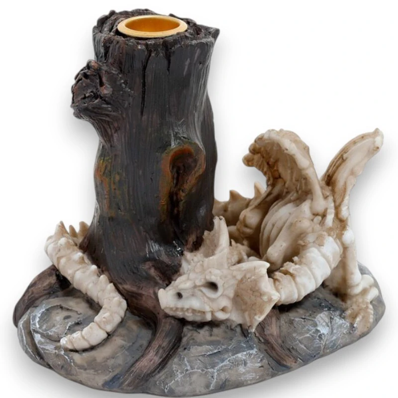 Svícen na vysoké svíčky Spící drak