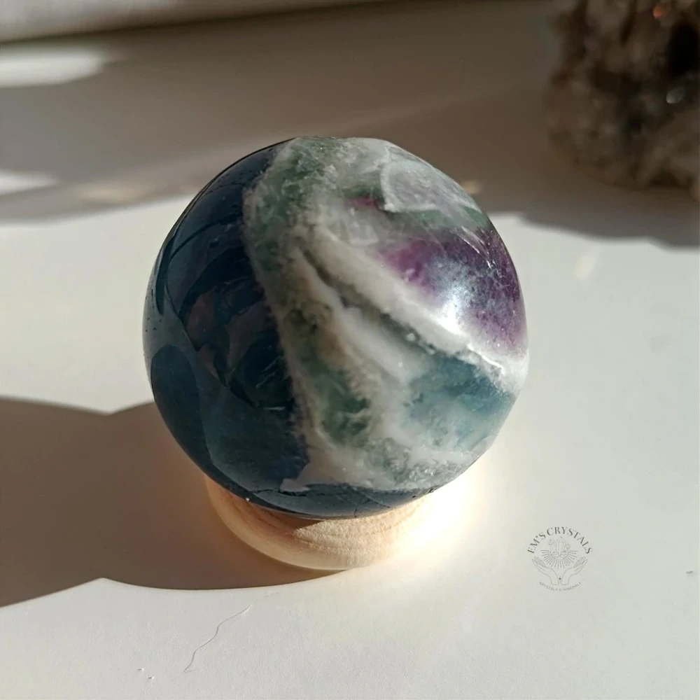 FLUORIT kulička č.2 3,3cm, 58,8g