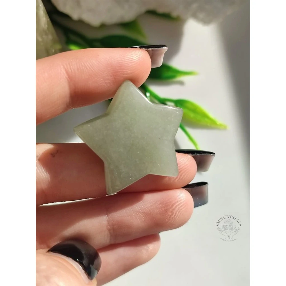 AVANTURÍN ZELENÝ hvězdička 2,5cm