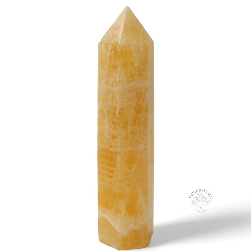 KALCIT ORANŽOVÝ obelisk č.6 69,1g