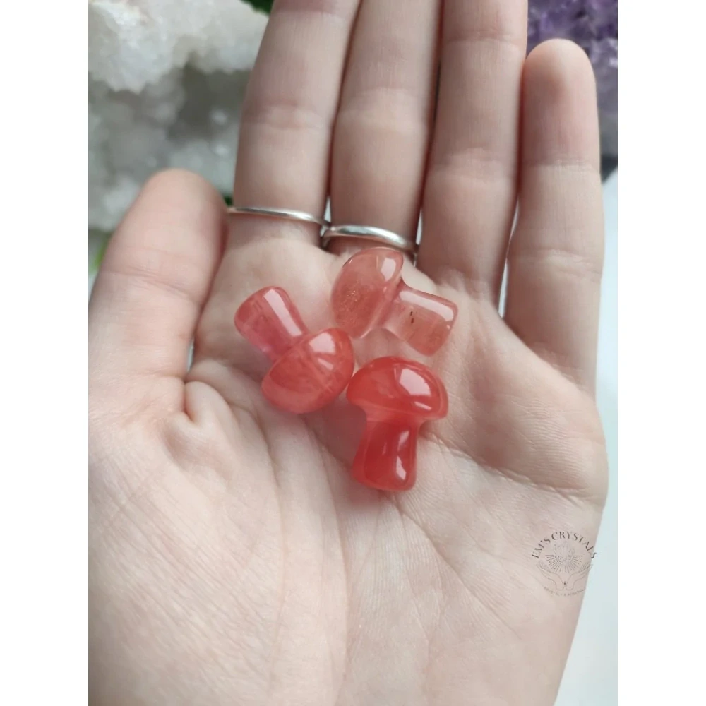 HOUBIČKA - RŮŽOVÝ OBSIDIÁN synt. 1,5cm