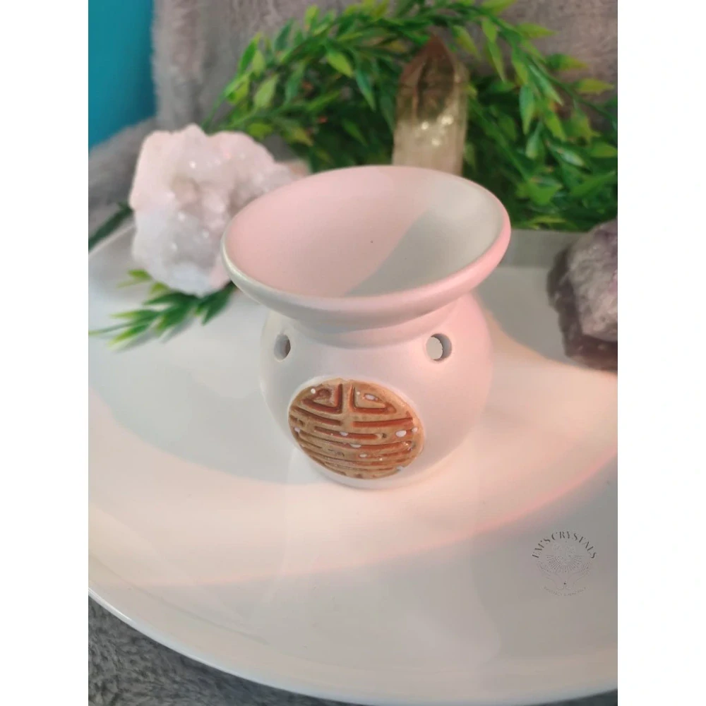 Aroma lampa kulatá - bílá