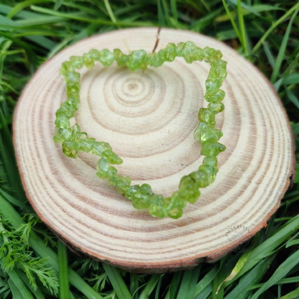 OLIVÍN (Peridot) náramek