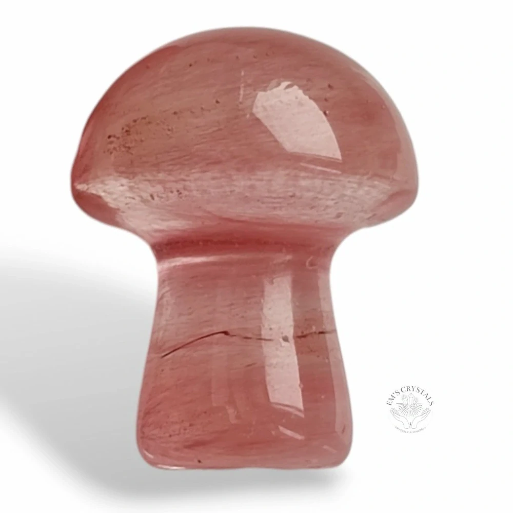HOUBIČKA - RŮŽOVÝ OBSIDIÁN synt. 1,5cm