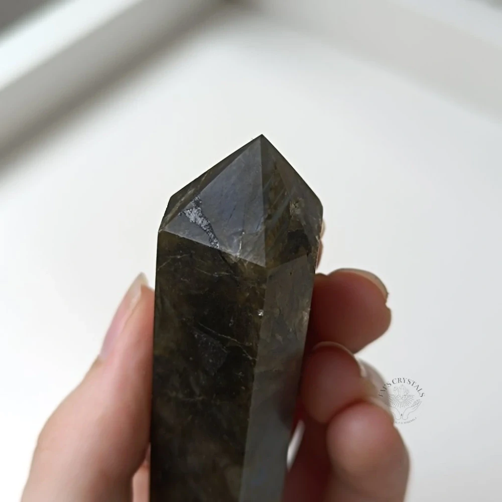 LABRADORIT dvojitý hrot č.7  91,7g