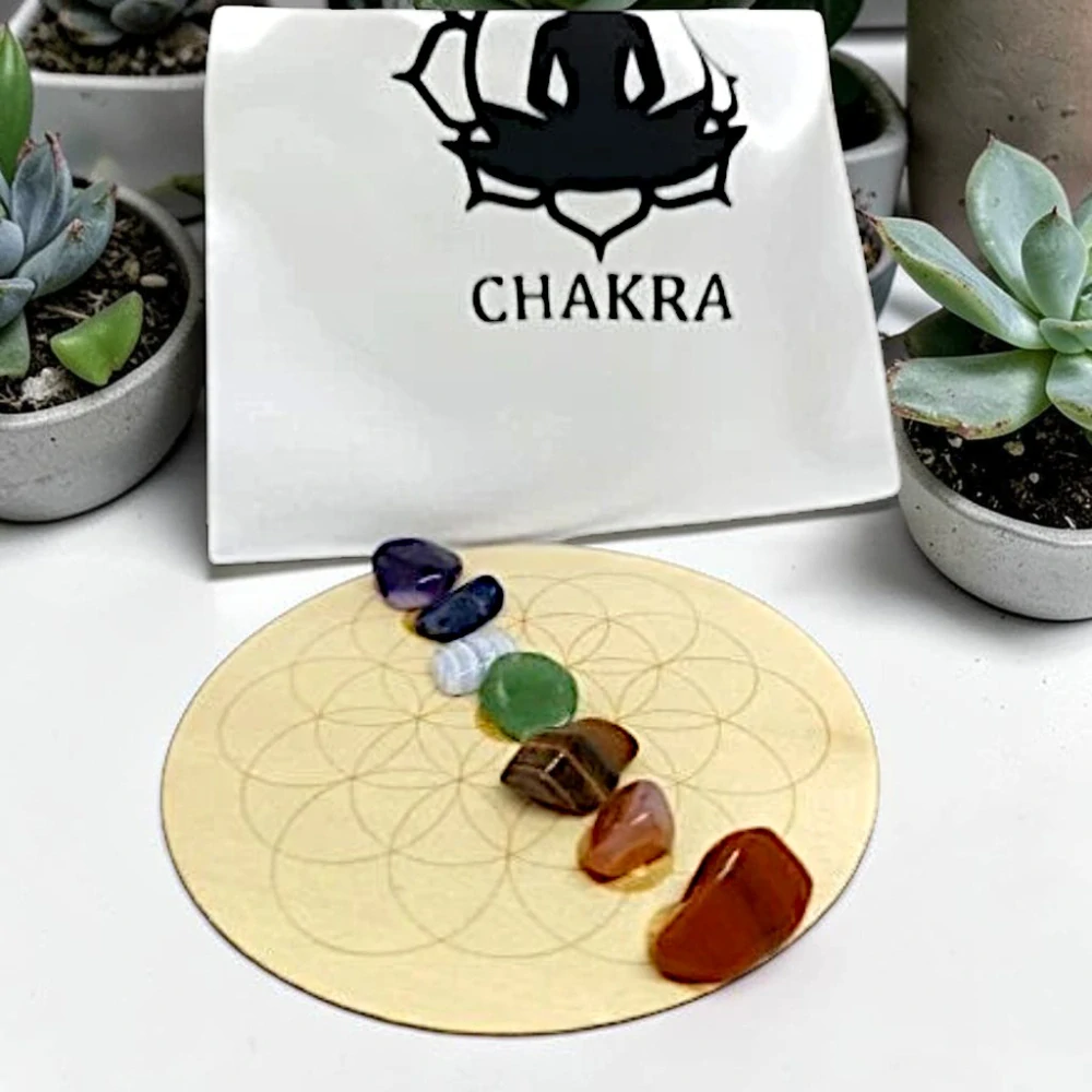 KRYSTALOVÁ MŘÍŽKA - Chakra dárkové balení