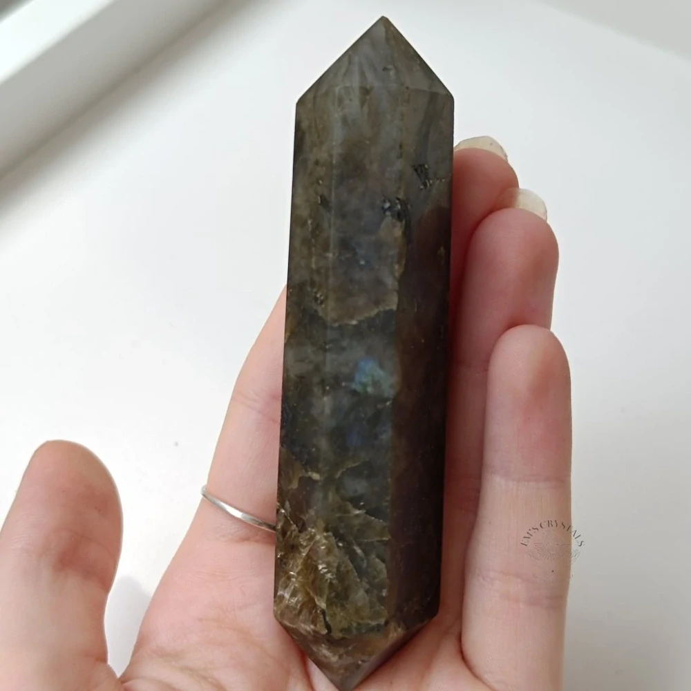 LABRADORIT dvojitý hrot č.7  91,7g