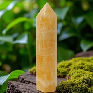 KALCIT ORANŽOVÝ obelisk č.6 69,1g