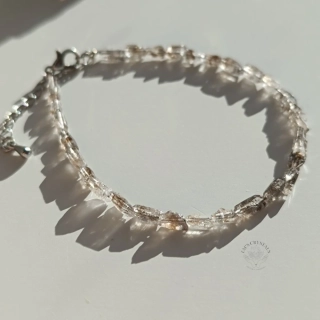 Náramek - Herkimer diamond křišťál