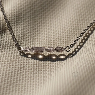 HERKIMER DIAMOND - Náhrdelník z chirurgické oceli