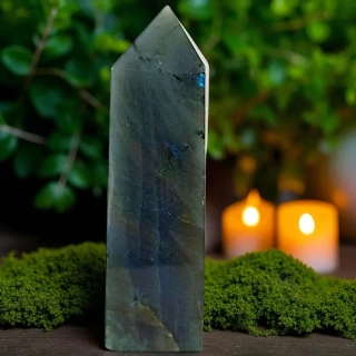 LABRADORIT obelisk č.3 95g